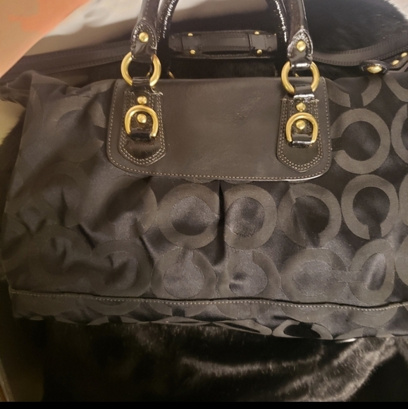Coach large Sabrina handbag - Picture 6 of 13
